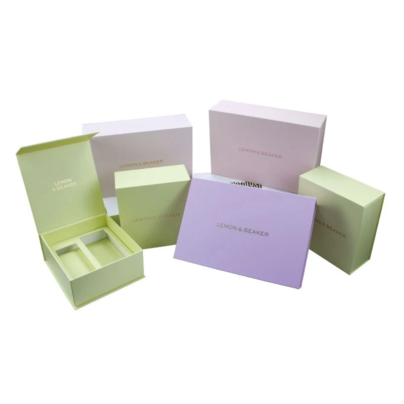 box magnet packaging with cardboard tray for cosmetics (5)